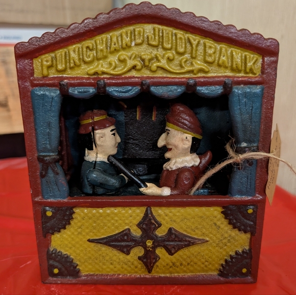 Other - Punch and Judy Cast Iron Mechanical Bank